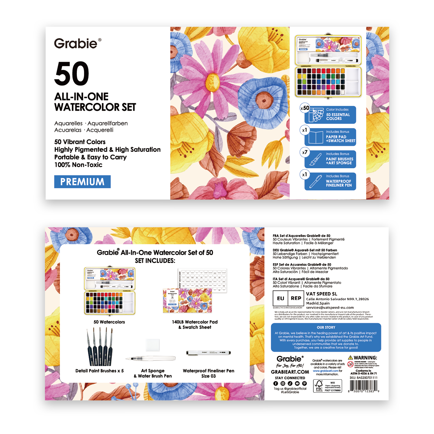 All-In-One Premium Watercolor
