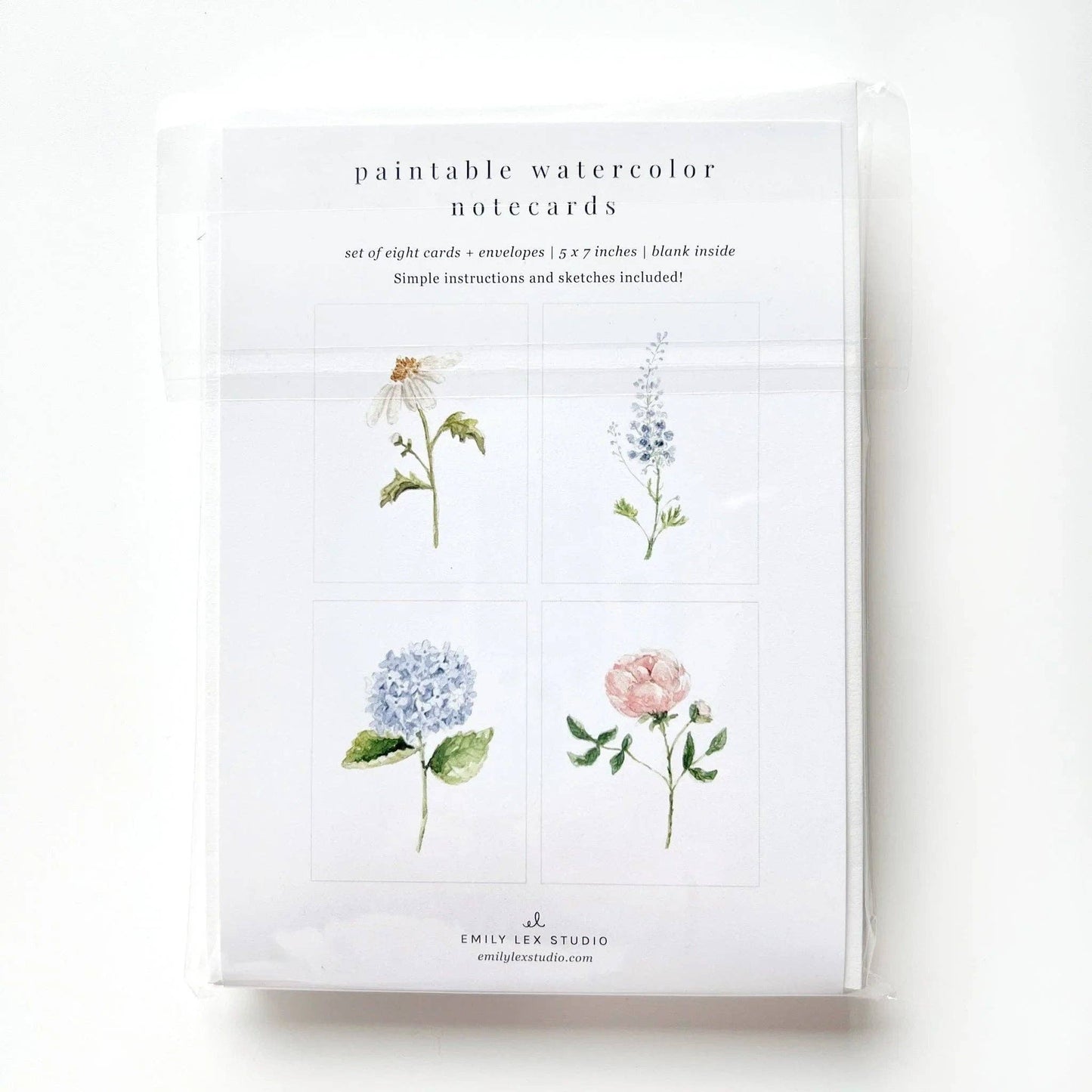 Watercolor Notecard Set