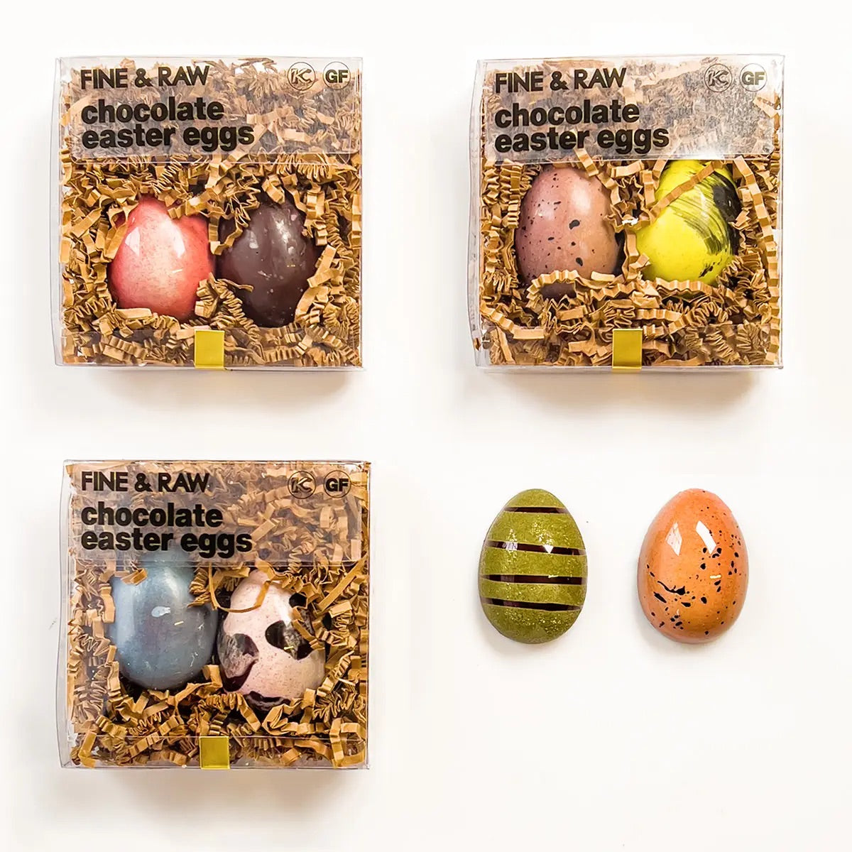 Chocolate Truffle Easter Eggs