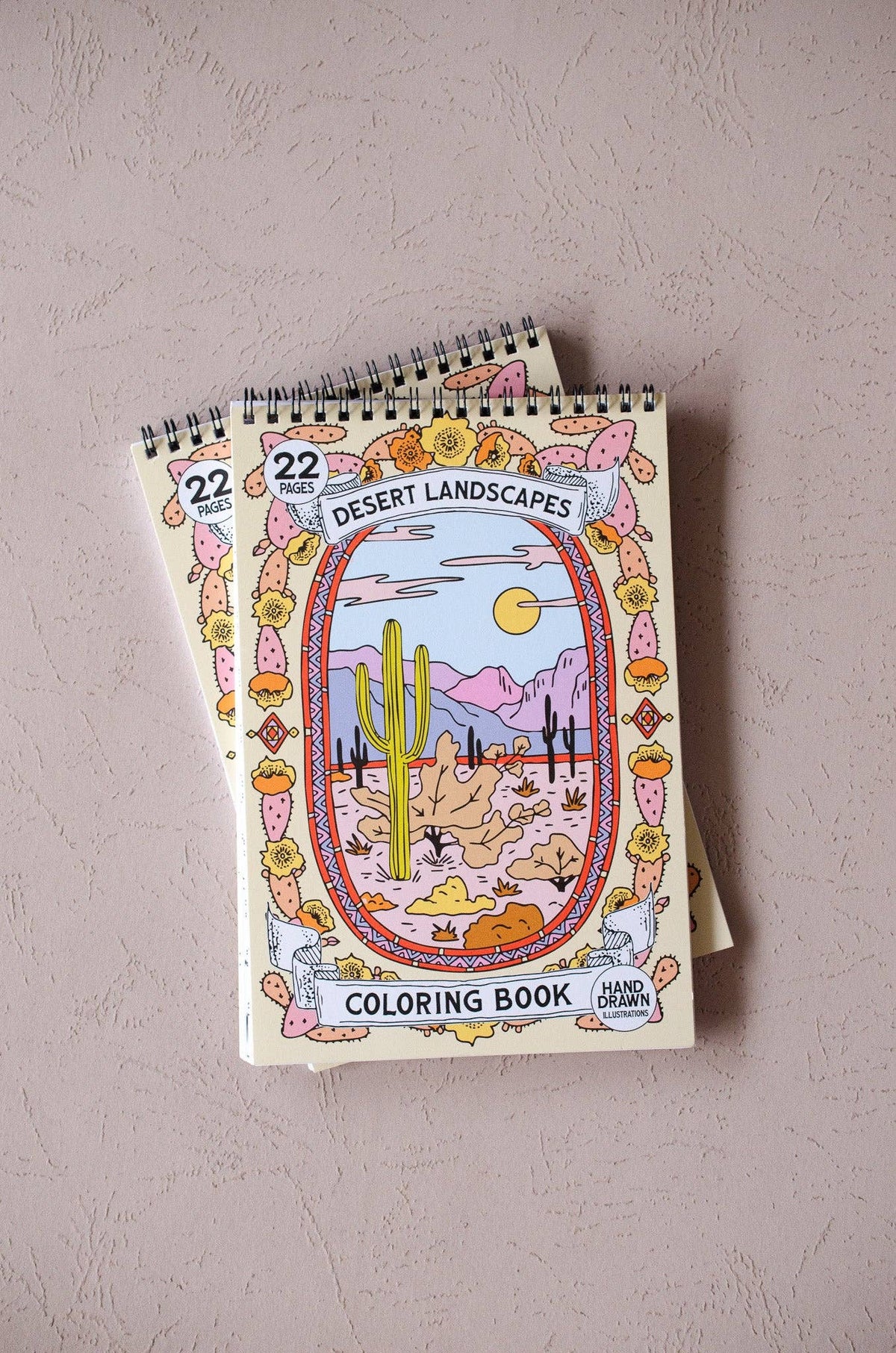 Desert Landscapes Coloring Book