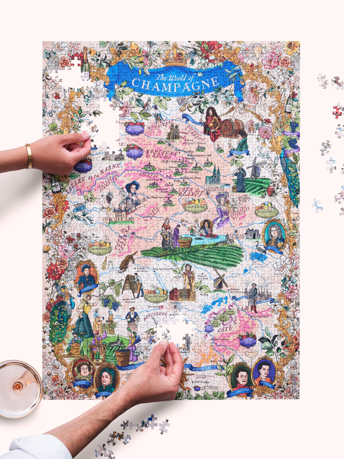 Champagne Wine Puzzle