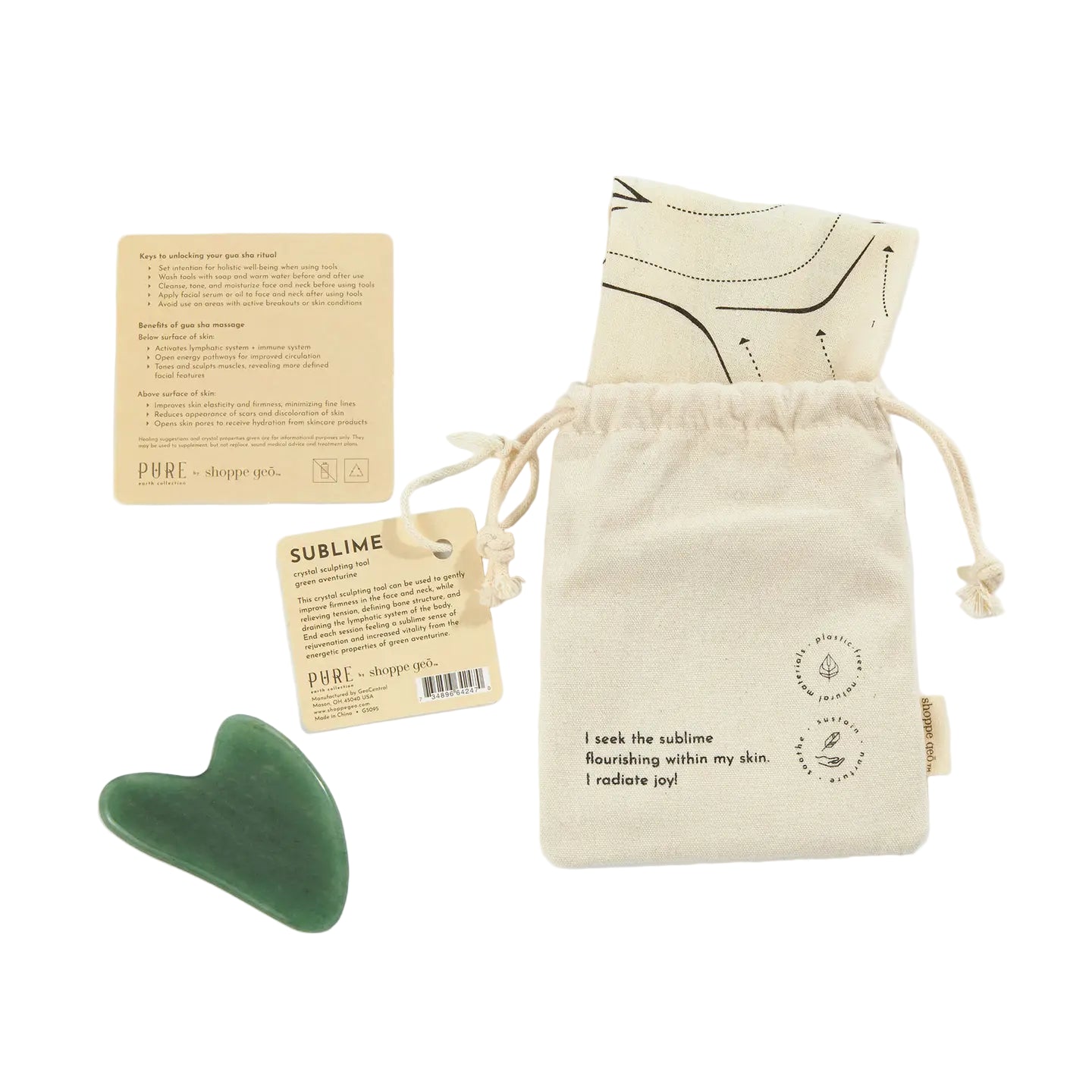 GeoCentral Gua Sha Tool