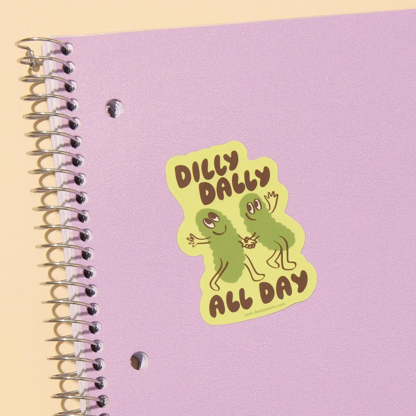 Dilly Dally Sticker