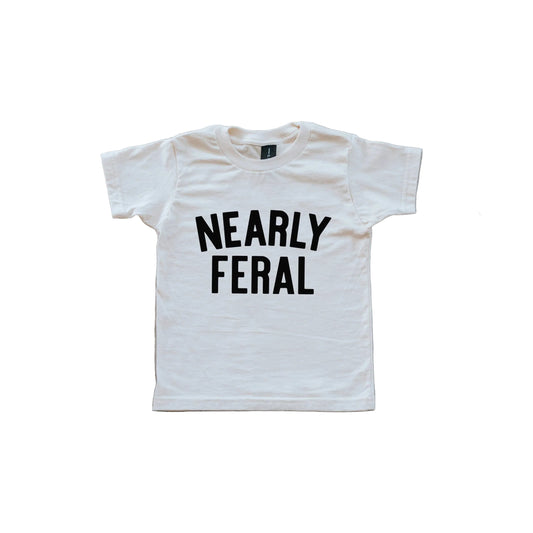 Nearly Feral Kids Tee