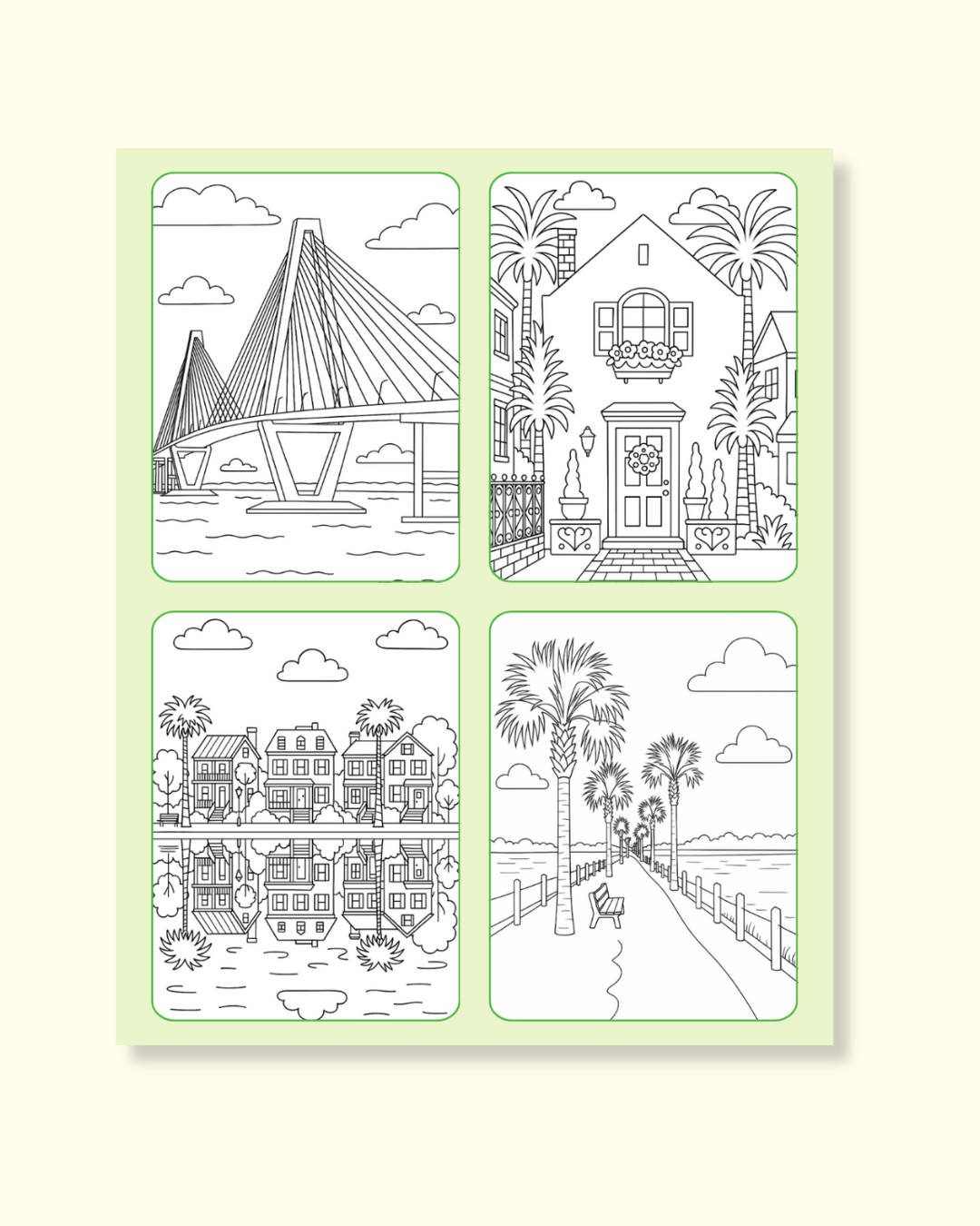Charleston Coloring Book