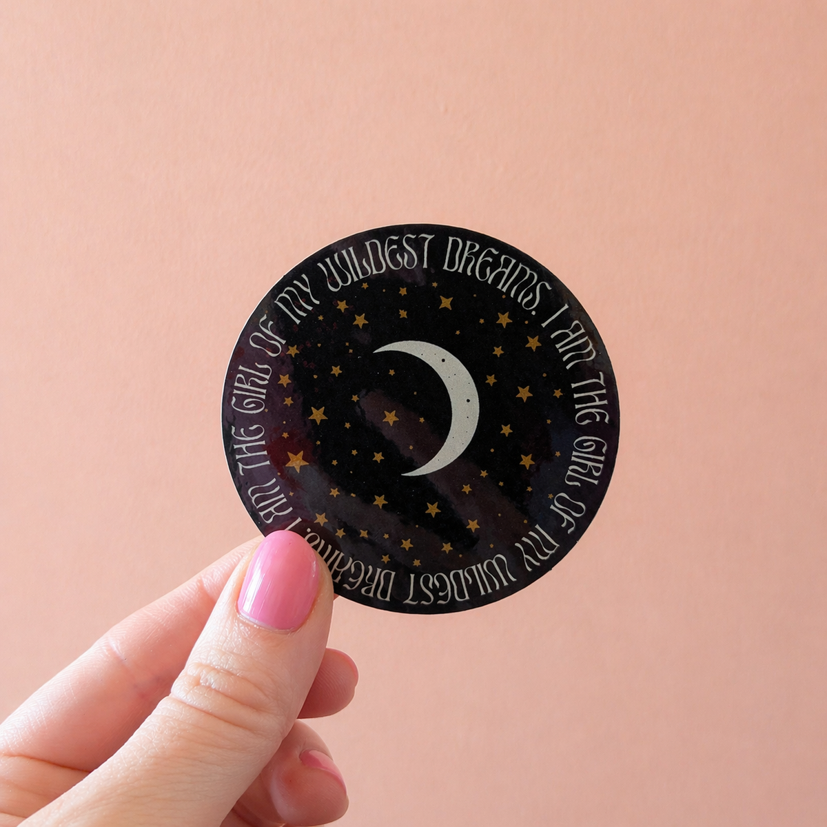 I Am The Girl Sticker