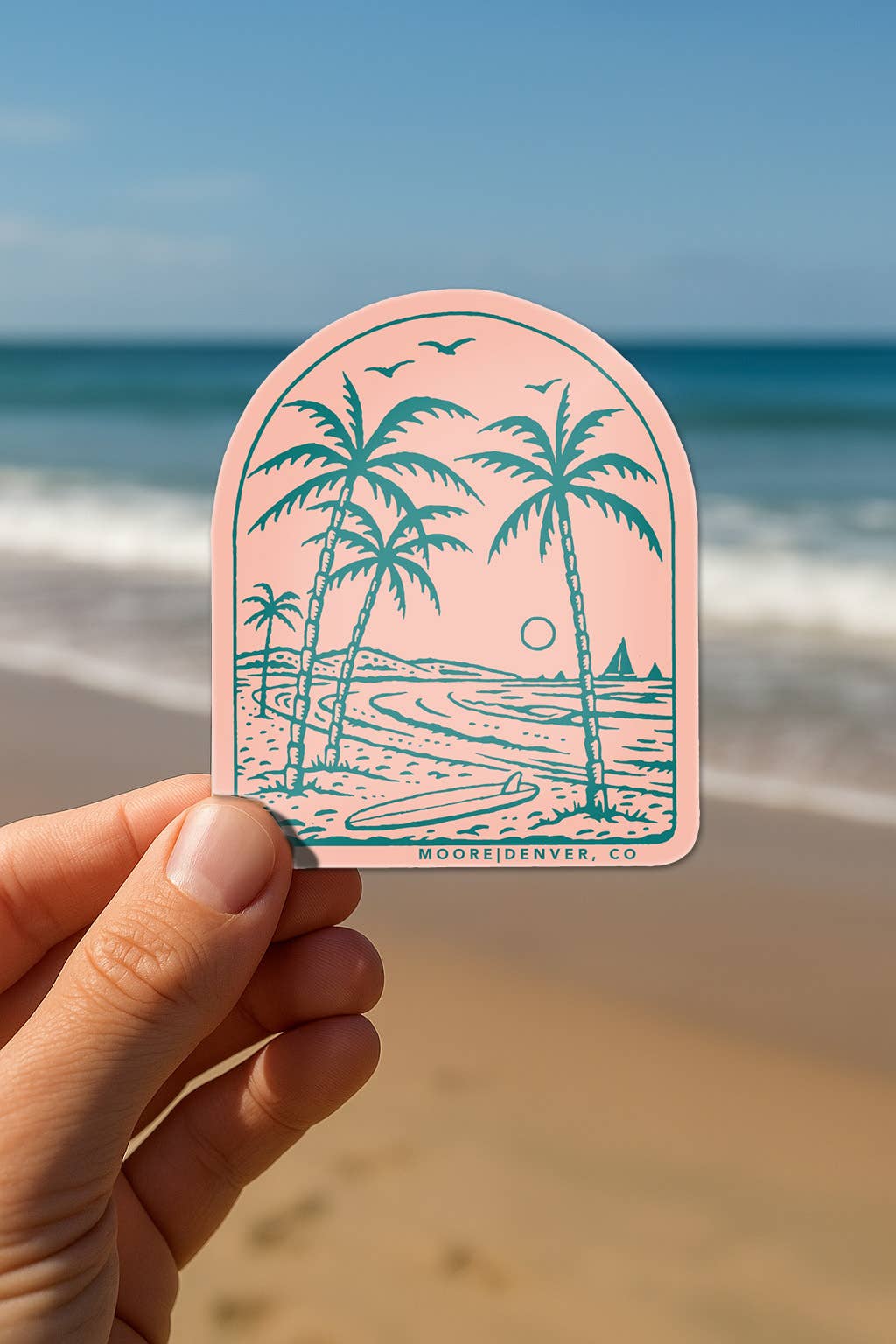 Beach Life Sticker