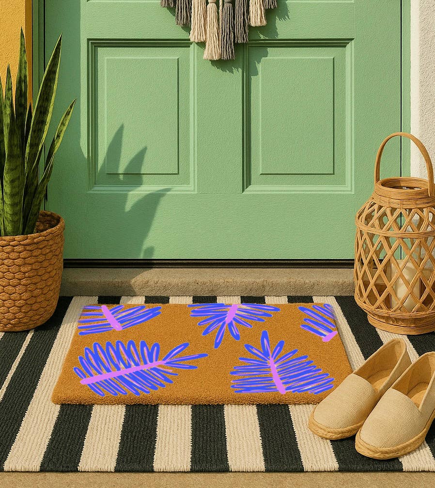 Fern Coir Doormat