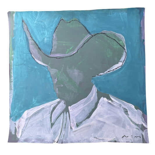 White Shirt Cowboy