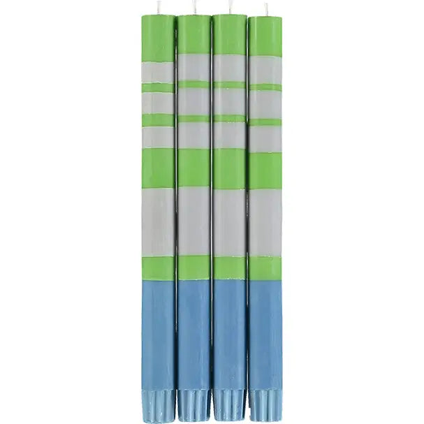 Striped Candle 4 pack