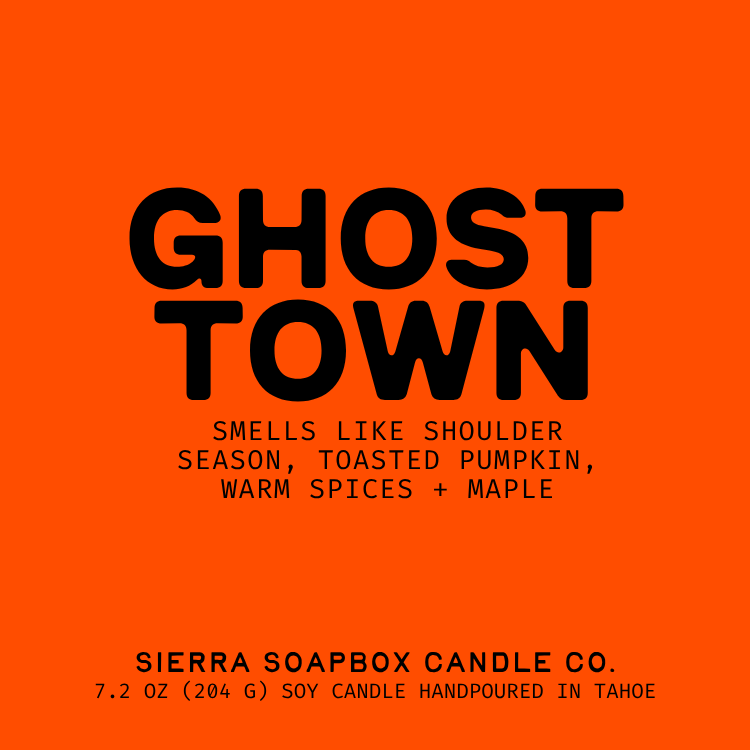 Ghost Town Candle