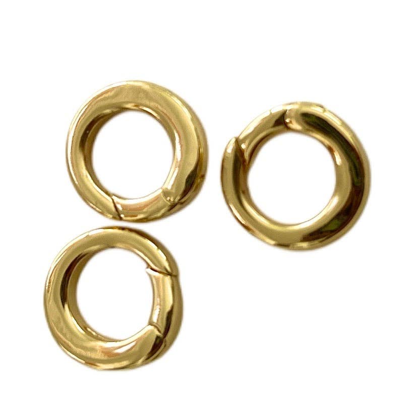 Gold-Plated Charm Holders