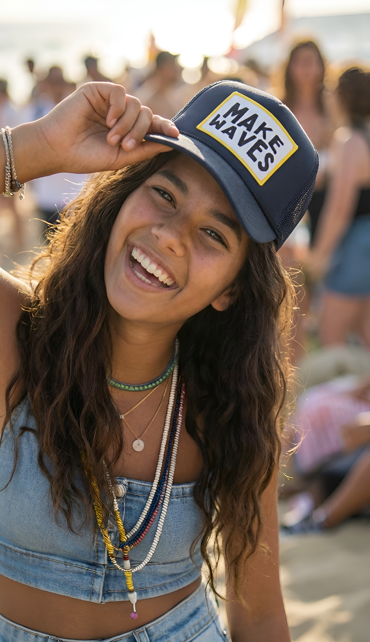 Make Waves Trucker Hat