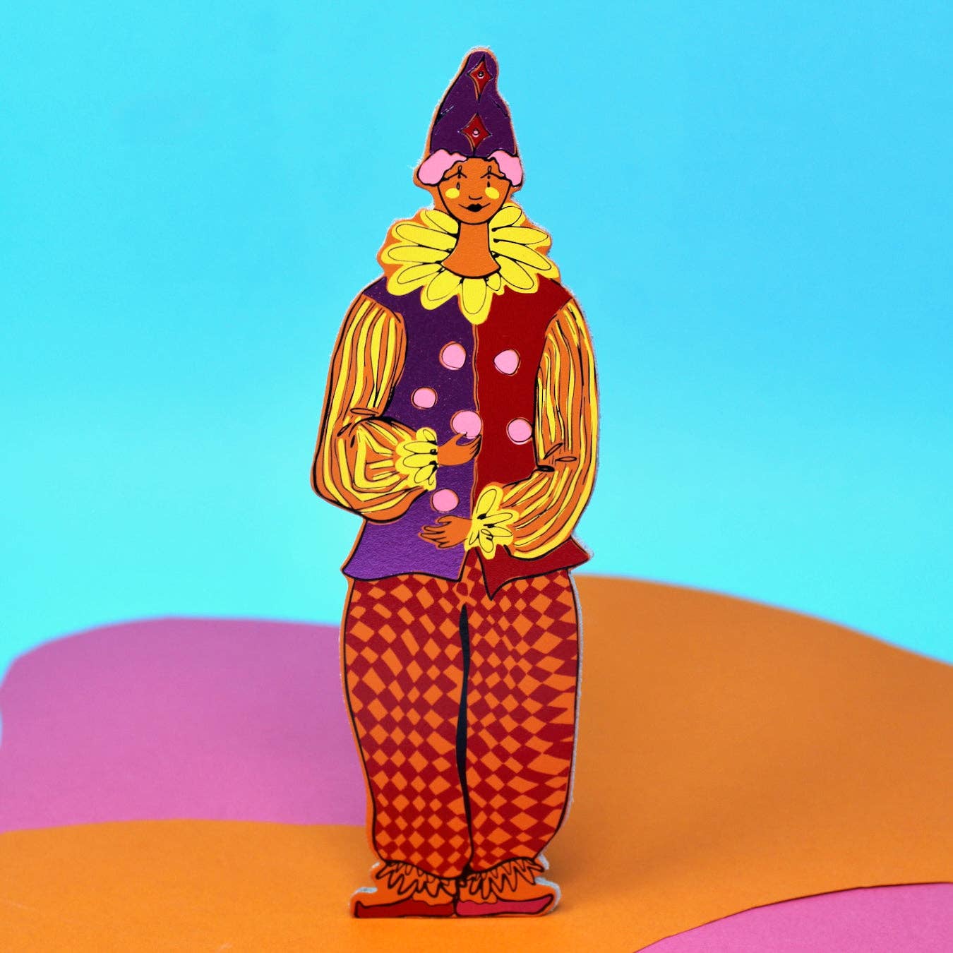 Clown Bookmark