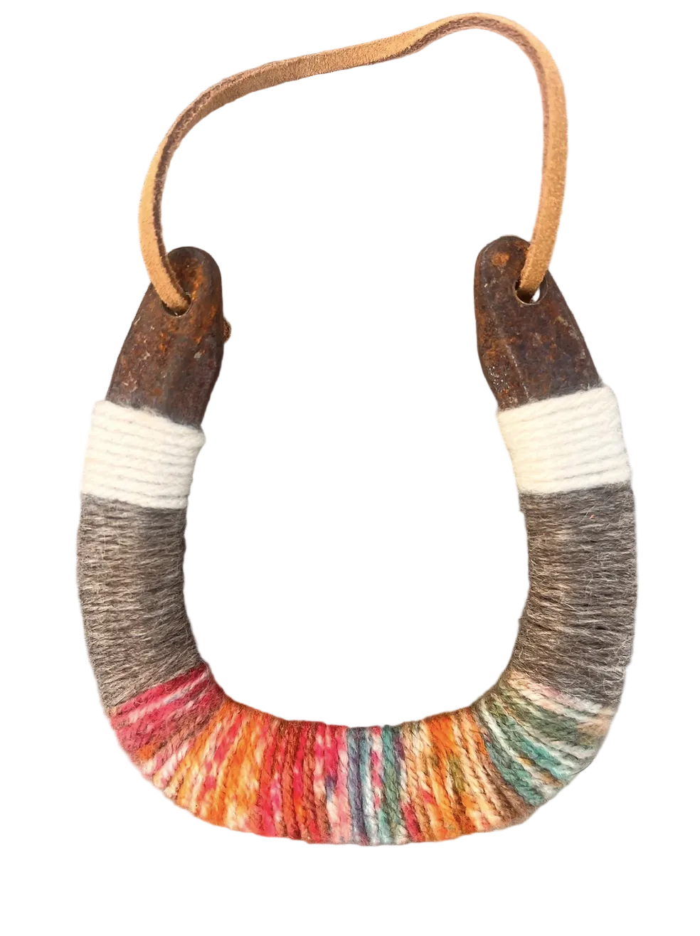 Up-cycled LUCKY Horseshoes