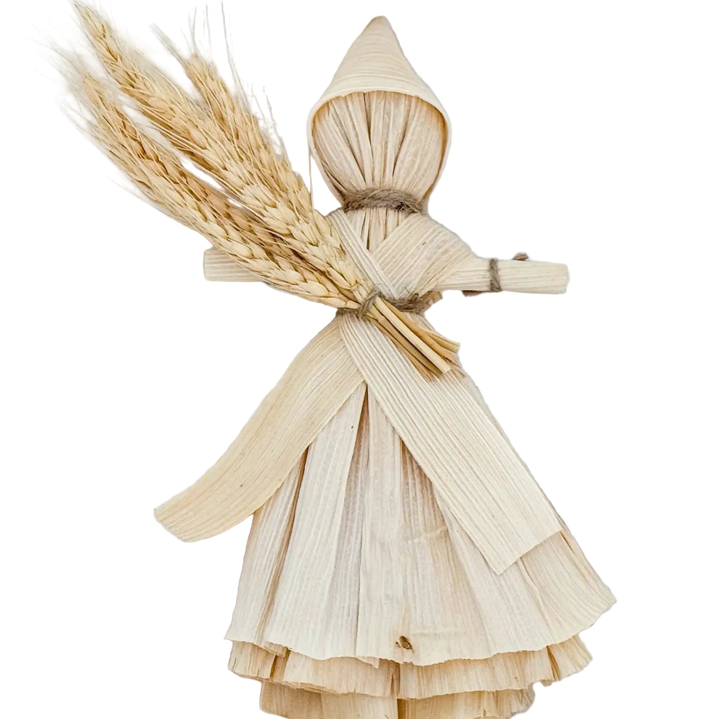 Corn Husk & Wheat Doll