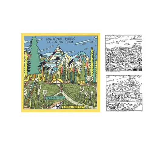 National Parks Coloring Book