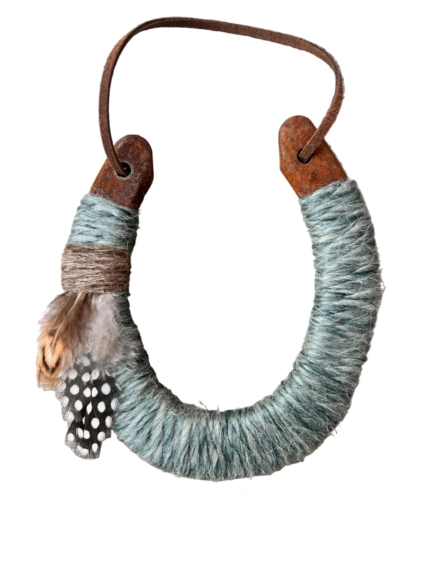 Up-cycled LUCKY Horseshoes