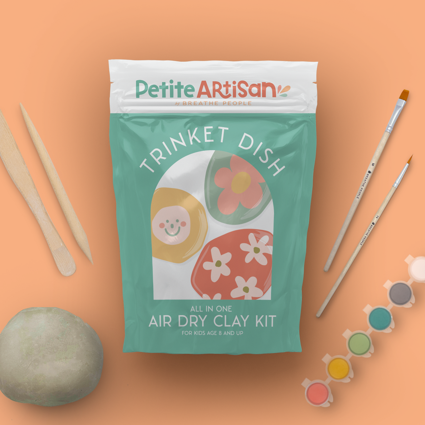 Trinket Dish KIDS DIY Clay Kit
