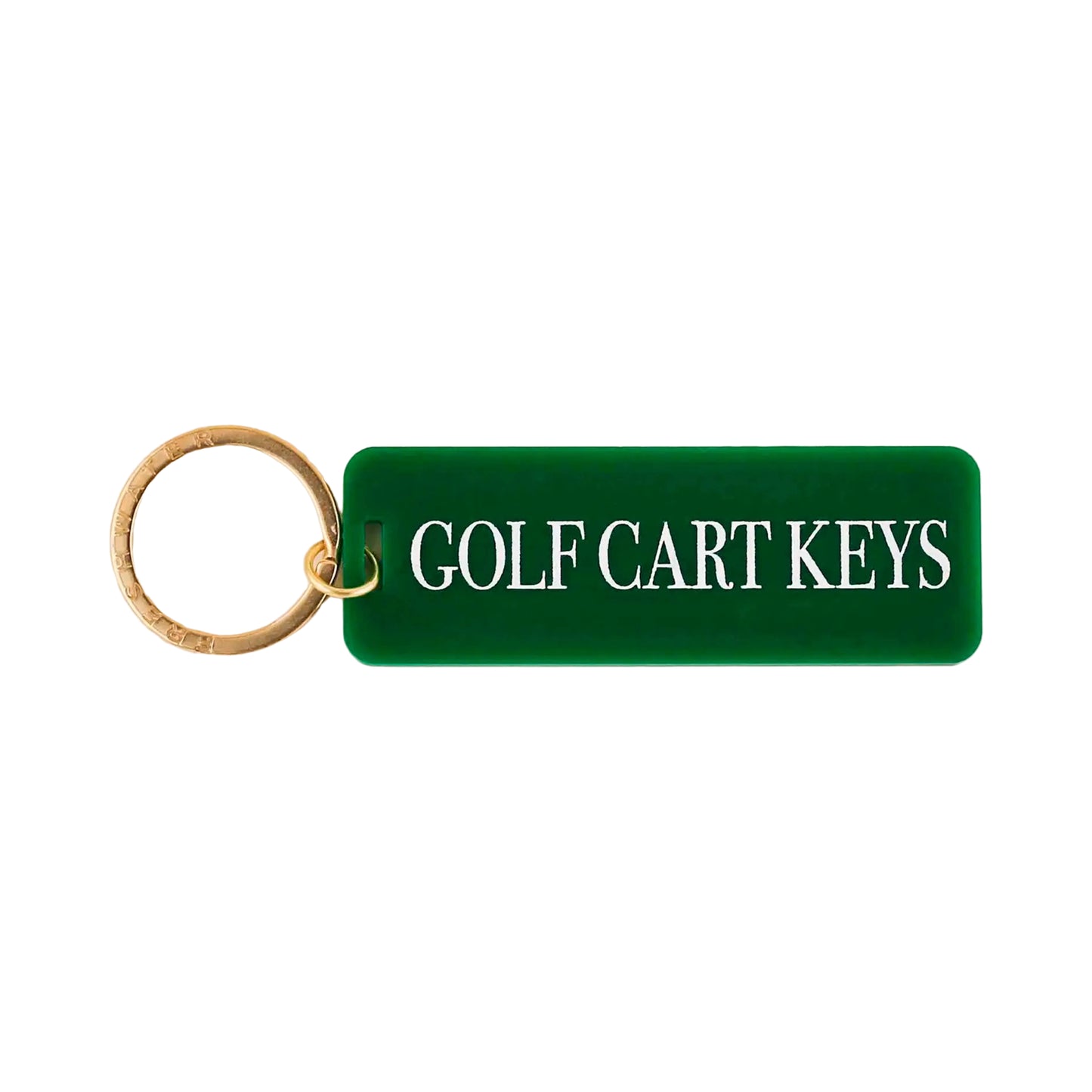Golf Cart Keys Keychain