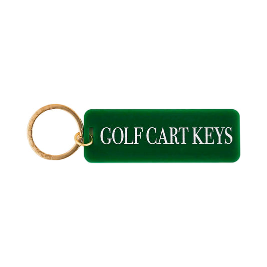 Golf Cart Keys Keychain