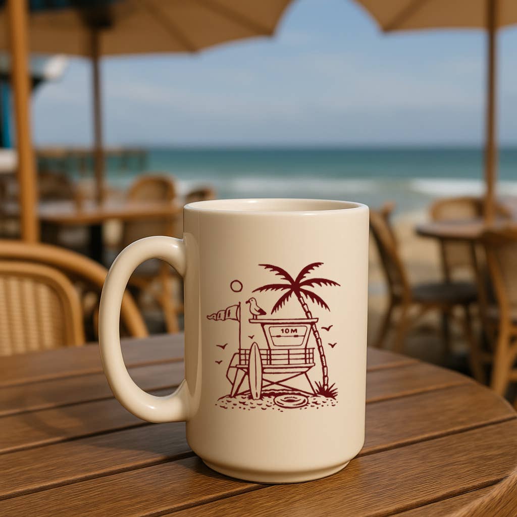 Lifeguard Tower Mug