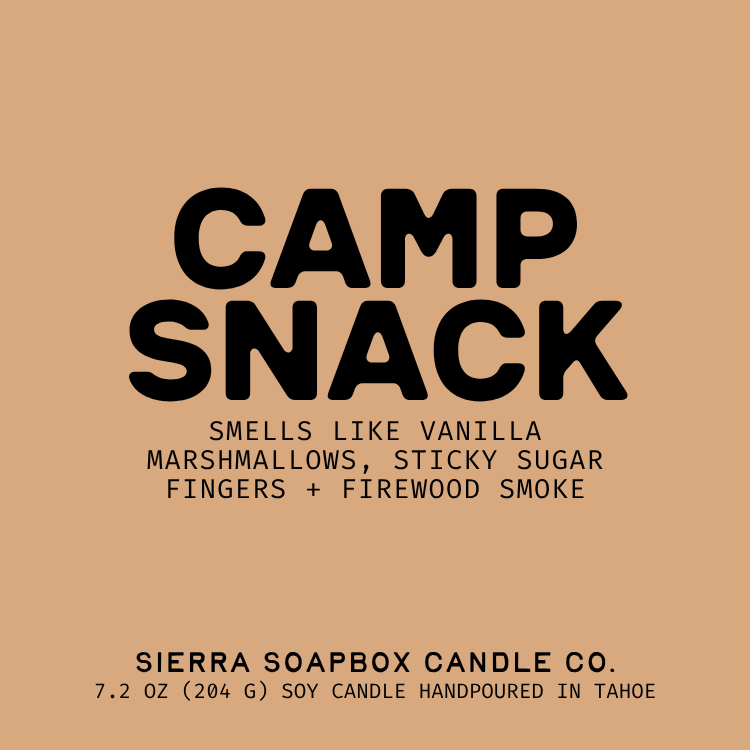 Camp Snack Candle