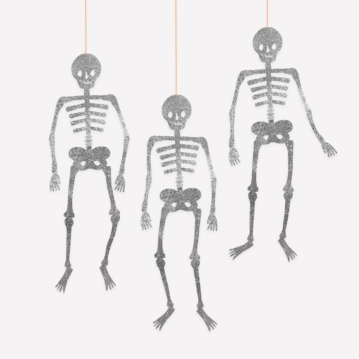 Glitter Skeleton Decoration