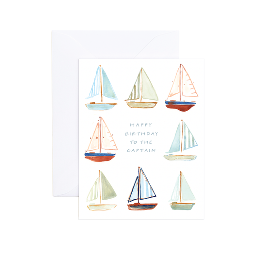Sailboat Birthday Card