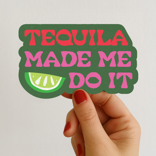 Tequila Sticker