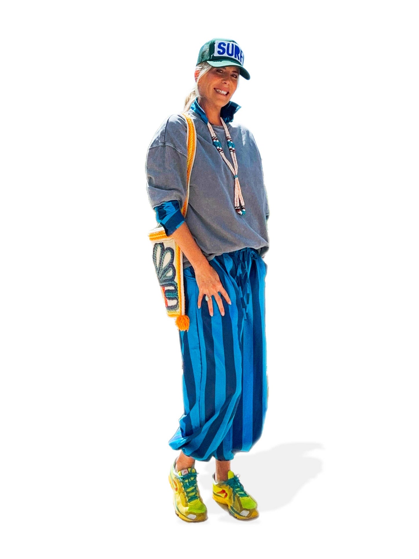 Surf Stripe Pant Set