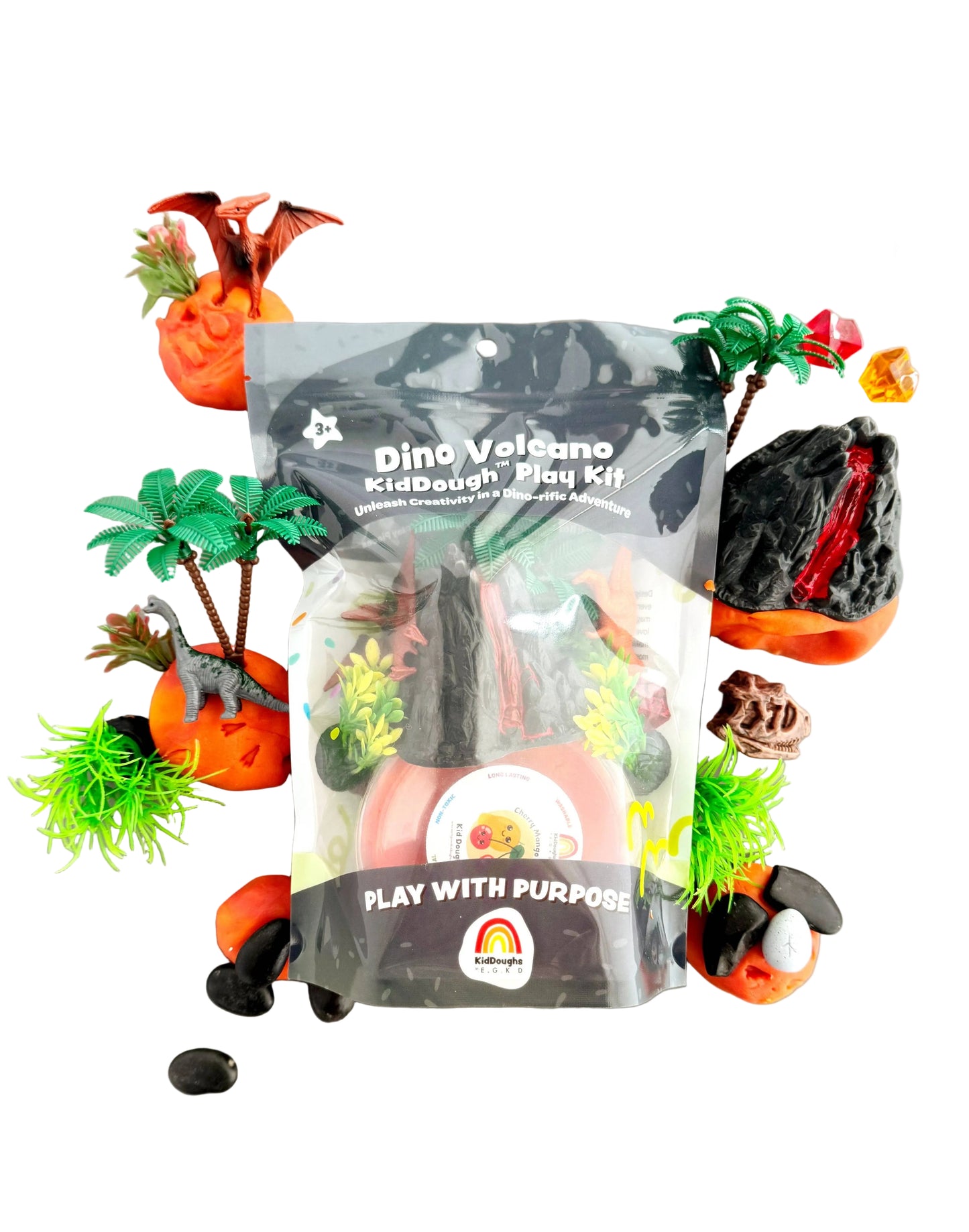Dino Volcano KidDough Play Kit