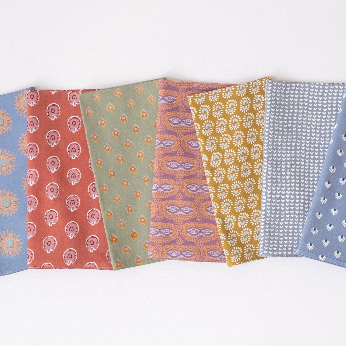 Block Print Napkins set/4