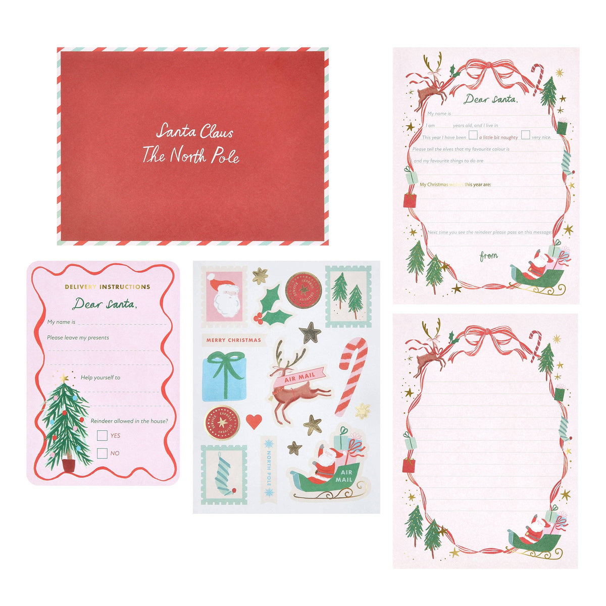 Letter To Santa Kit
