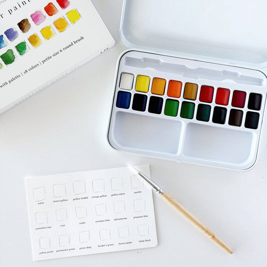 Watercolor Paint Set