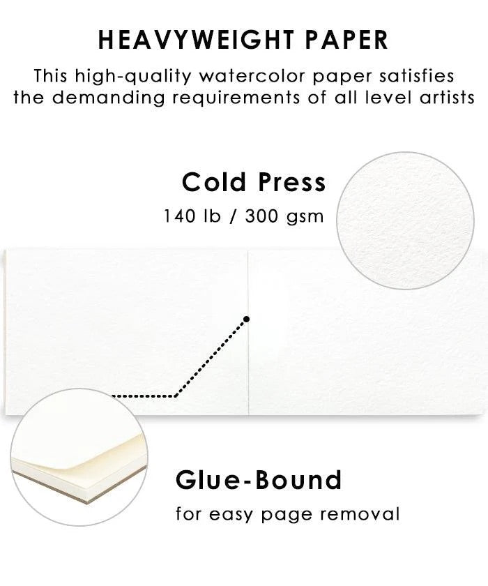 Watercolor Pad (15 sheets)