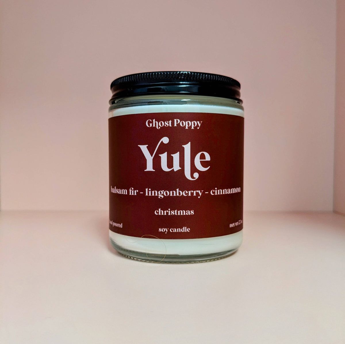 Yule Christmas Candle