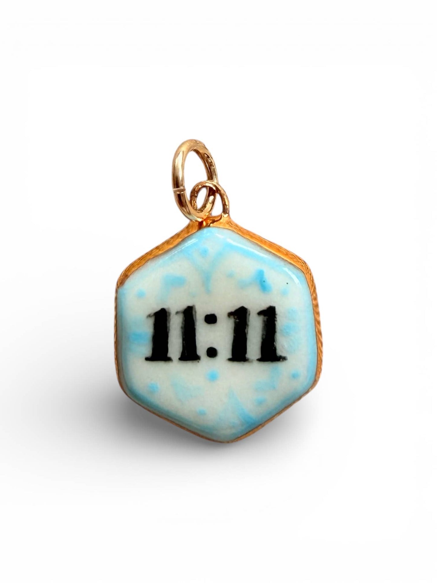 11:11 Hexagon Charm 