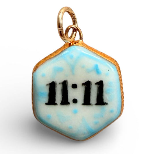 11:11 Hexagon Charm 