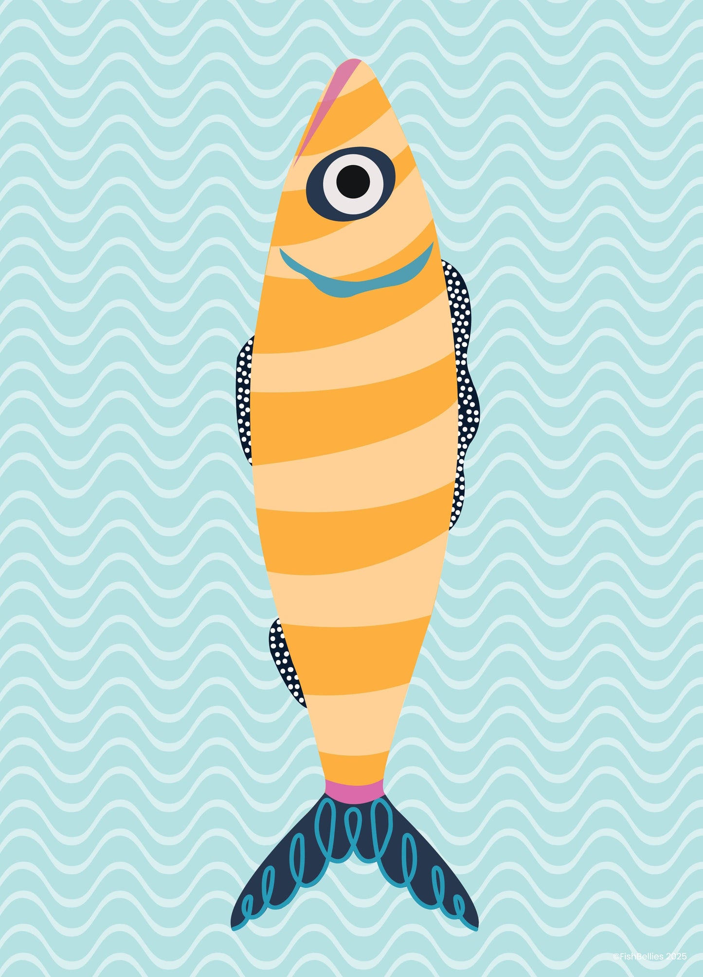 Fish Dish Towel