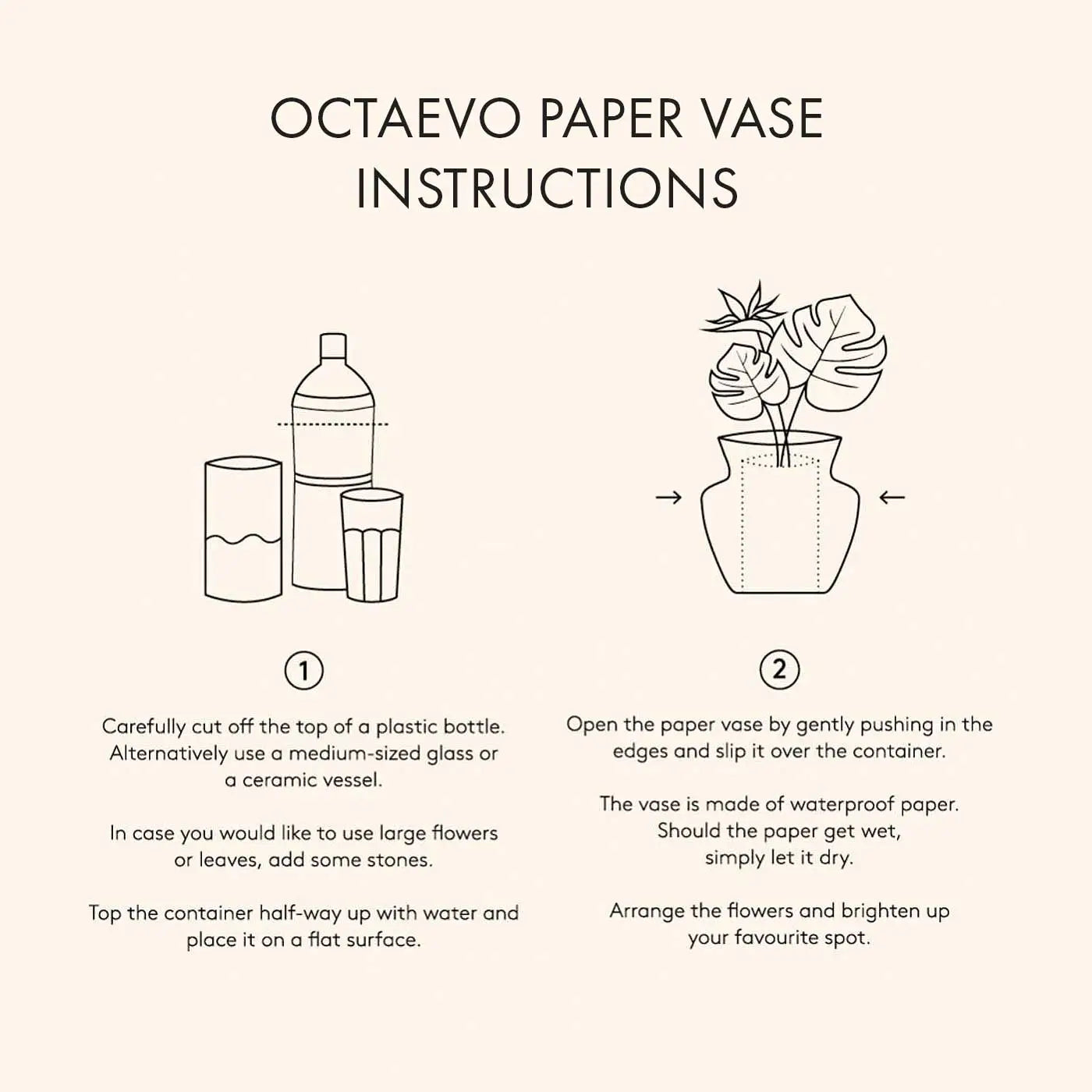 Octaevo Elysia Paper Vase