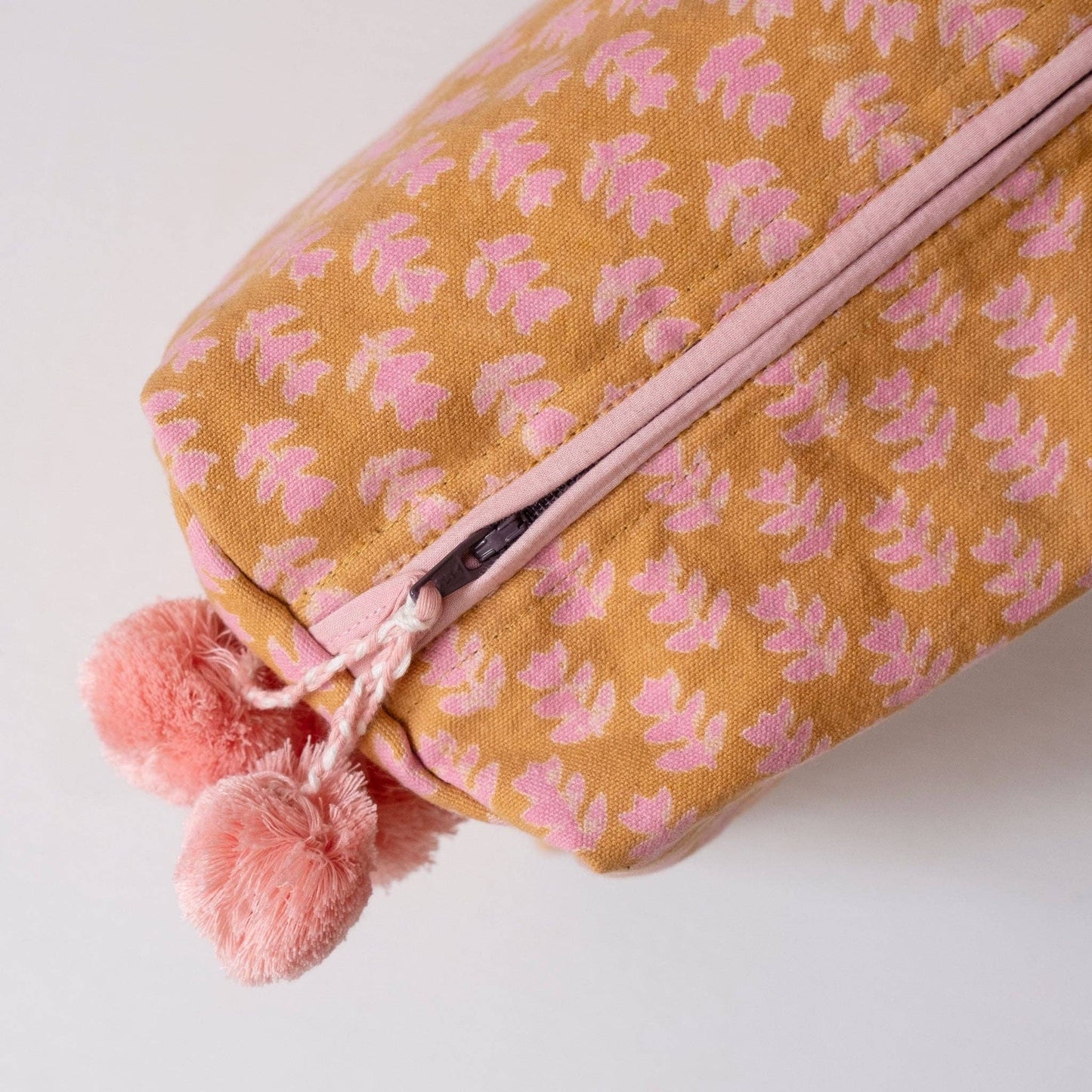 Block Print Toiletry Bag