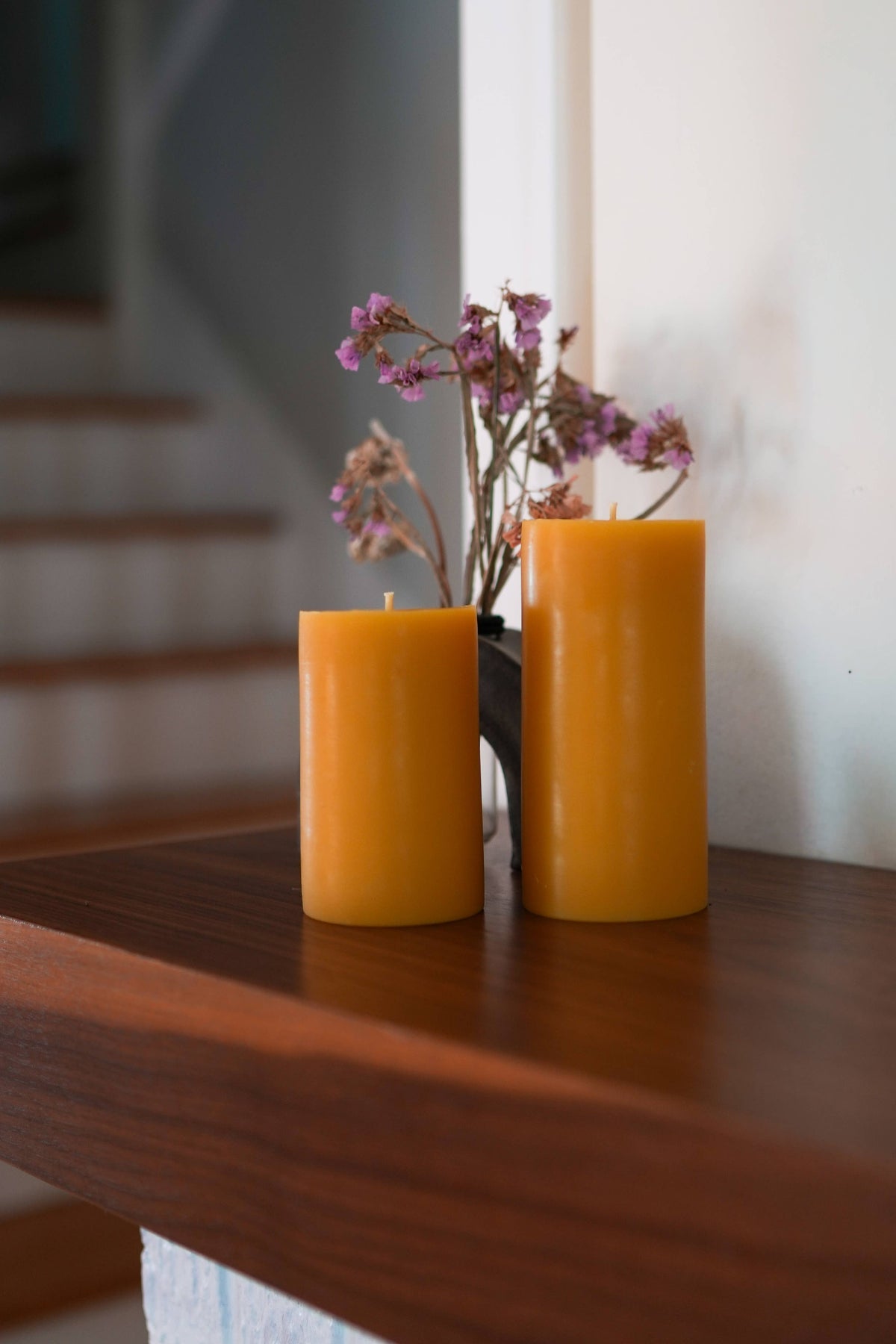 Beeswax Classic Pillar Candle