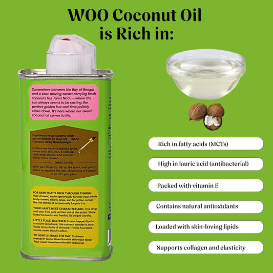 Organic WOO Coconut Oil