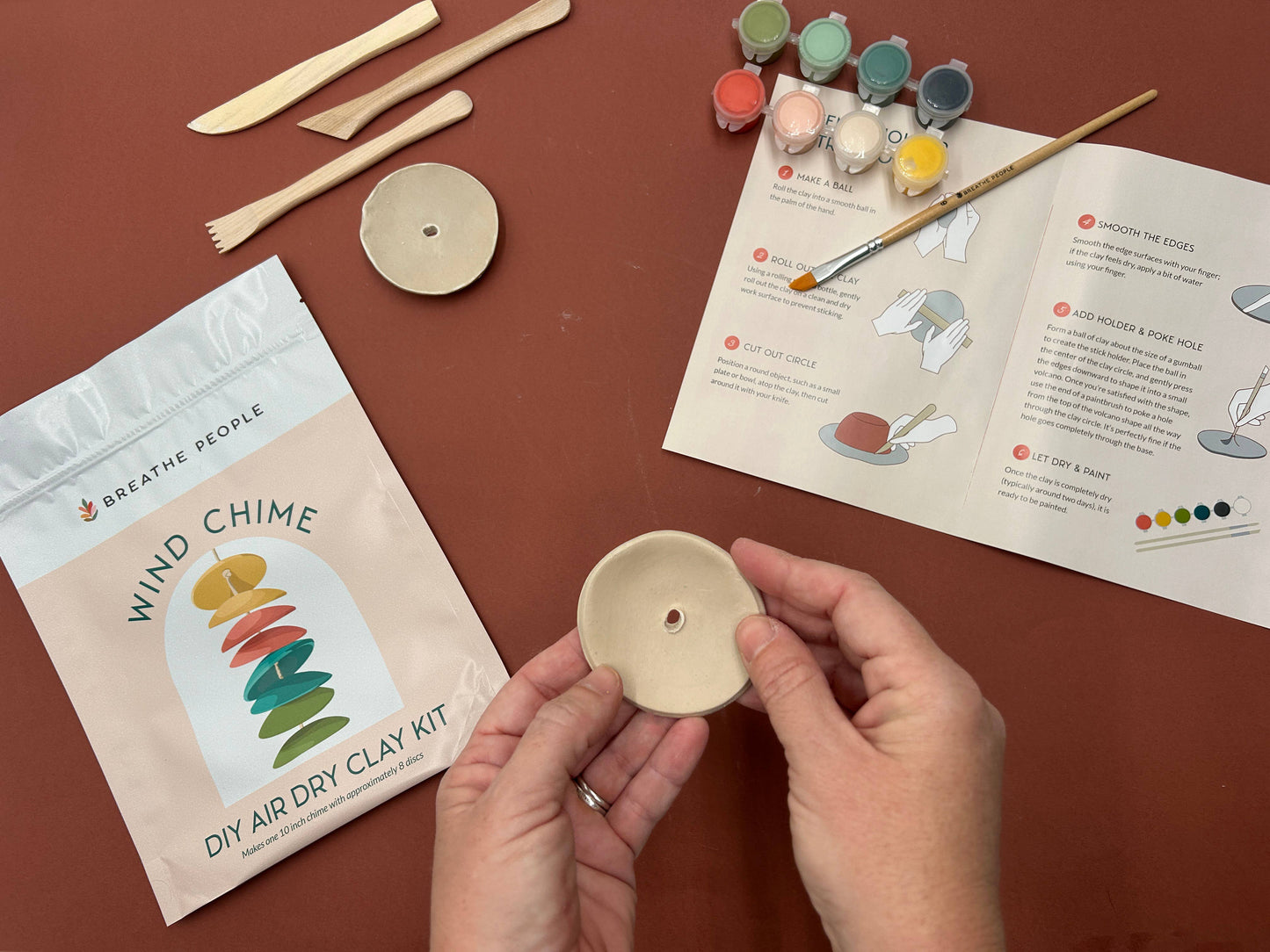 Wind Chimes DIY Craft Clay Kit