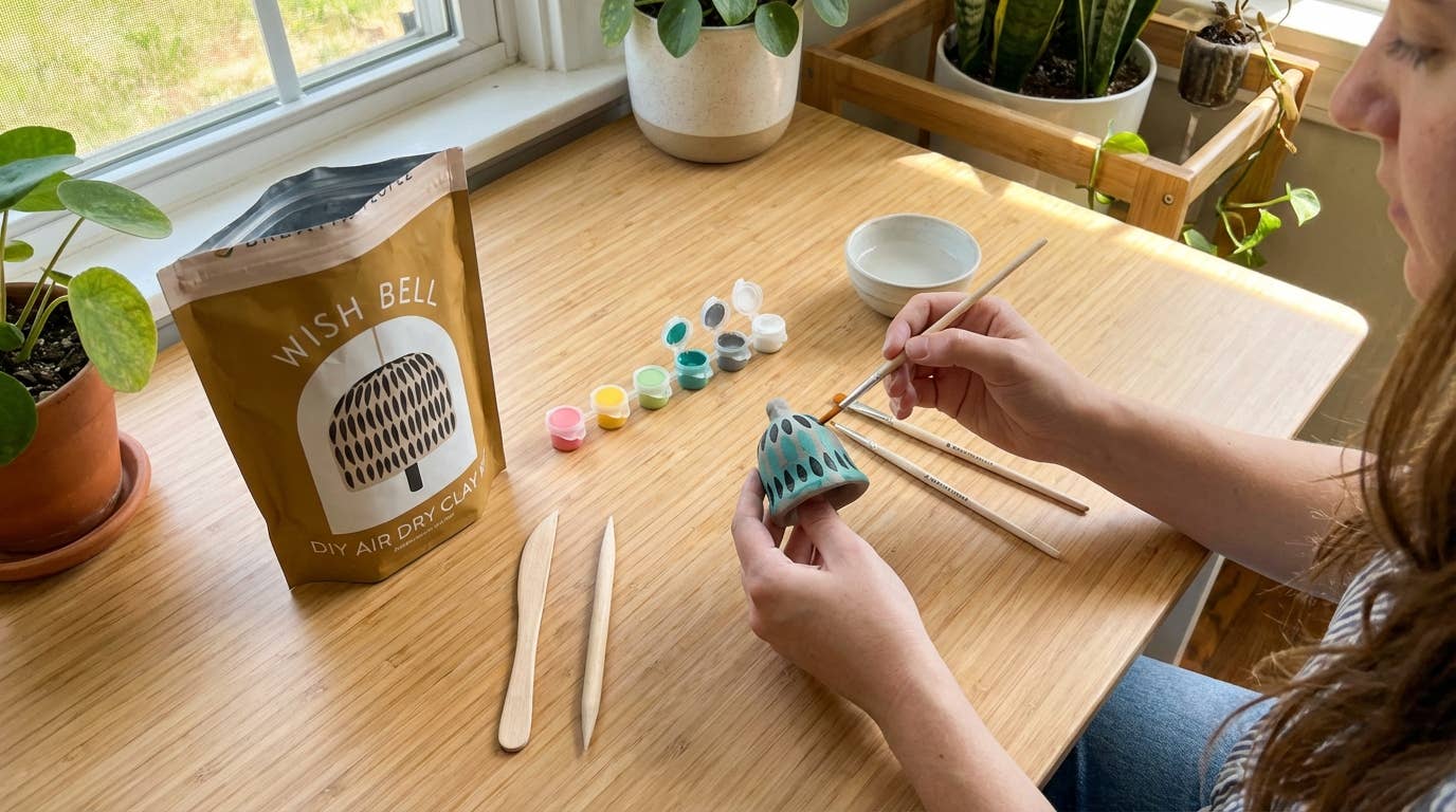 Wish Bell DIY Craft Clay Kit