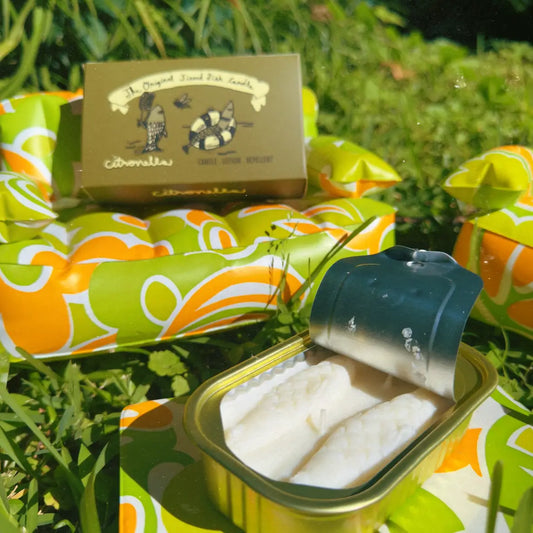 Tinned Fish Candle - Citronella