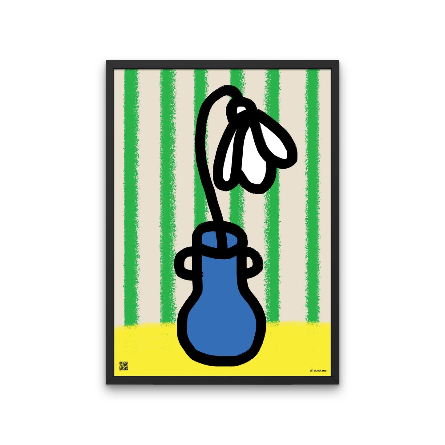 January Birth Flower 5.8x8.3 Print