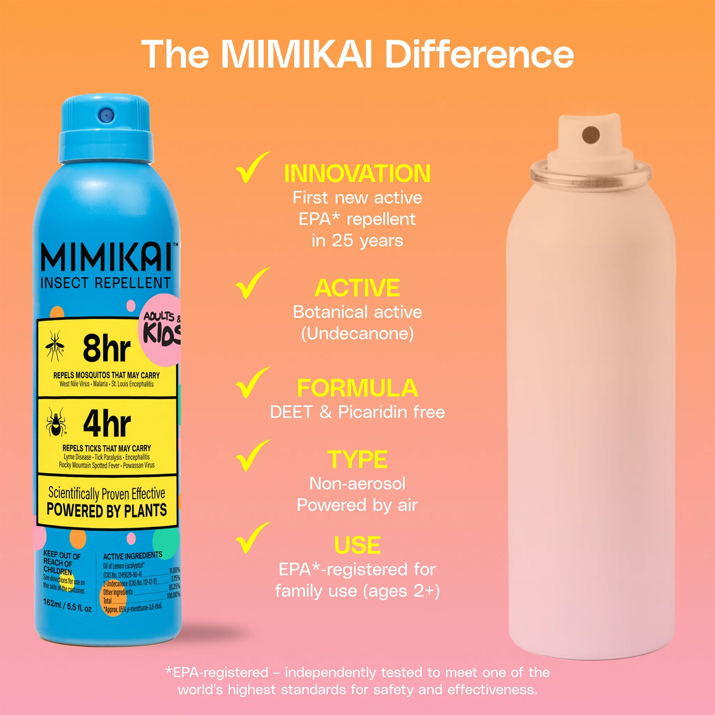 Kids Mosquito & Tick Bug Spray Mist