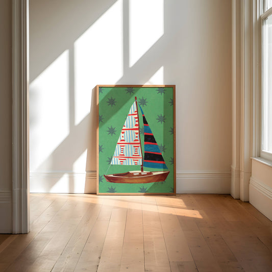 Sailboat 8x10 Print